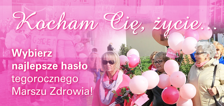 Konkurs na hasło pełne zdrowia. Rusza głosowanie