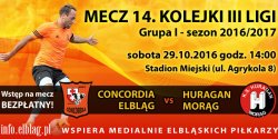 Spotkanie starych, dobrych znajomych. Dzi  mecz Concordia – Huragan Morg