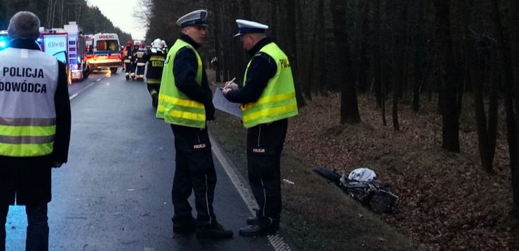 Tragiczny wypadek pod Paskiem. Zgin 19-letni pasaer BMW