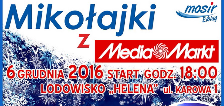 wity Mikoaj zaprasza na lodowisko Helena