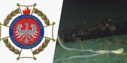 Wypadek niedaleko Elblga. Mczyzna jecha za szybko, wypad z drogi i dachowa