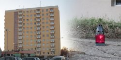 Skoczy� z dziesi�tego pi�tra. S�siedzi: To tragedia, on szuka� �mierci