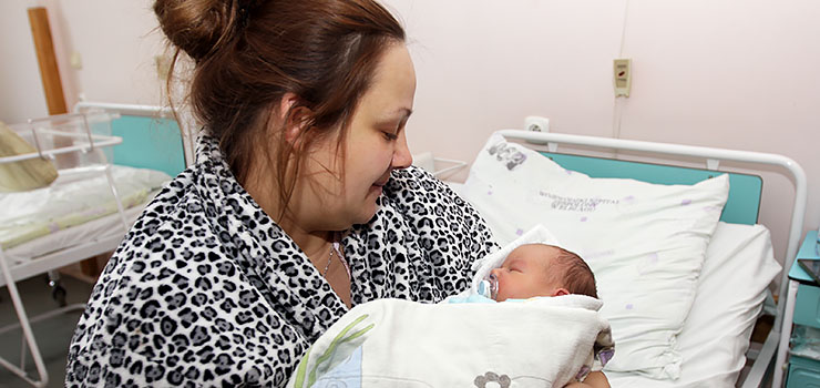 Wojtuś jako pierwszy przywitał Nowy Rok. "To szczególny dzień i niezwykła data urodzin"