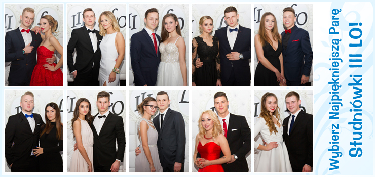 Wybierz Najpiękniejszą Parę Studniówki III Liceum Ogólnokształcącego
