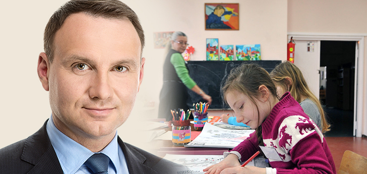 Reforma owiaty wejdzie w ycie! Prezydent Duda nieugity na gos rodzicw i nauczycieli 