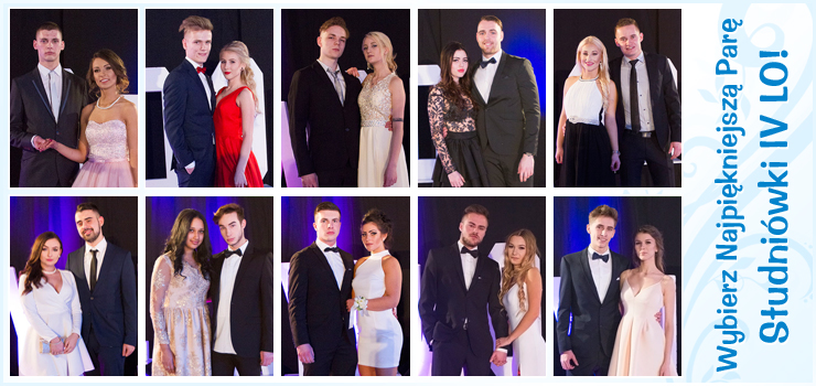 Wybierz Najpiękniejszą Parę Studniówki IV Liceum Ogólnokształcego!