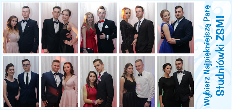 Wybierz Najpiękniejszą Parę Studniówki Zespołu Szkół Mechanicznych!