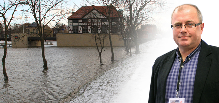 W ciągu ostatnich 4 miesięcy, woda w rzece Elbląg przekroczyła stan alarmowy... 4 razy