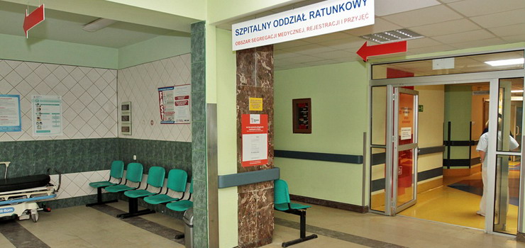 Szpitalny Oddział Ratunkowy nie spełnia wymogów i czeka go przebudowa. Szpital wyda na nią 8 mln zł