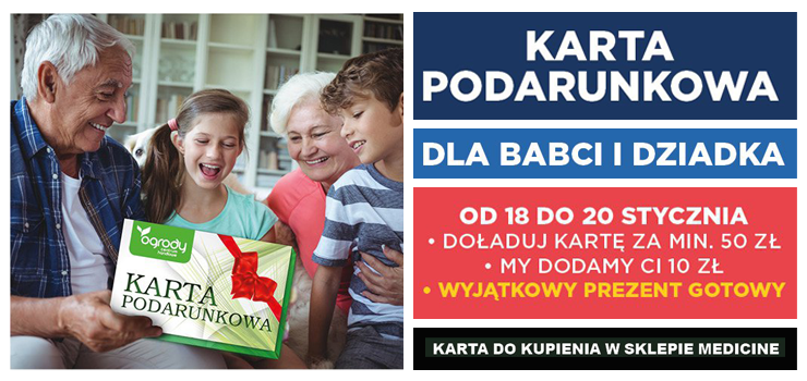 Wyjtkowy prezent na Dzie Babci i Dziadka w CH Ogrody 