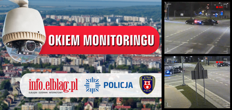 Okiem Monitoringu - wypadek na skrzyżowaniu ul. Królewieckiej z ul.Teatralną
