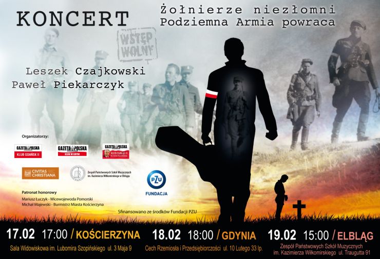 Koncert w hołdzie żołnierzom niezłomnym