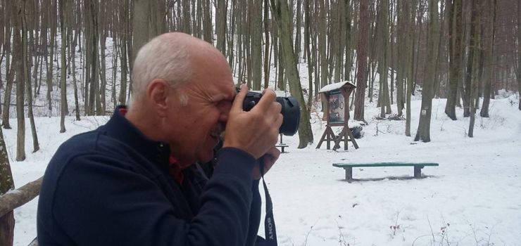 Znany prezenter pogody odwiedził Elbląg. Przyjęli go przewodnicy PTTK. Był zachwycony Bażantarnią