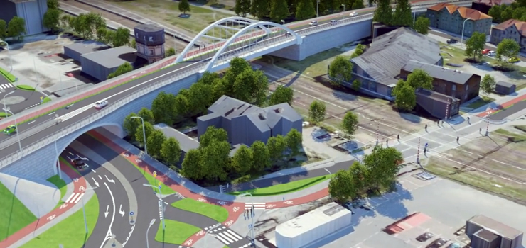Prezydent zdecydował - powstanie wiadukt na Zatorze. Gdzie dokładnie? Zobacz wizualizację