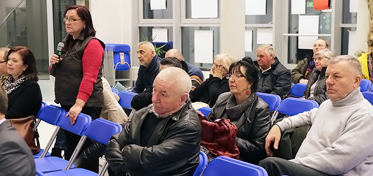 Mieszkańcy pytali, prezydent odpowiadał. O czym rozmawiano na spotkaniu z mieszkańcami Warszawskiego Przedmieścia?
