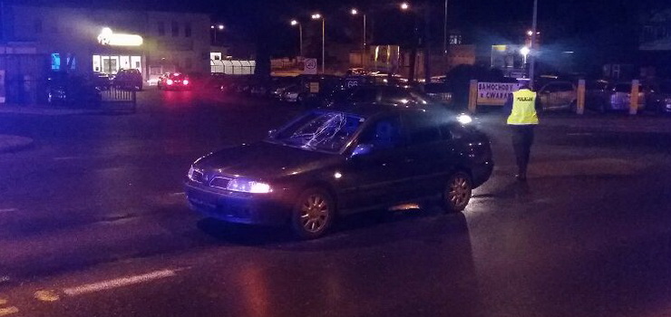 Potrcenie na Warszawskiej. Mczyzna z rozcit gow trafi do szpitala