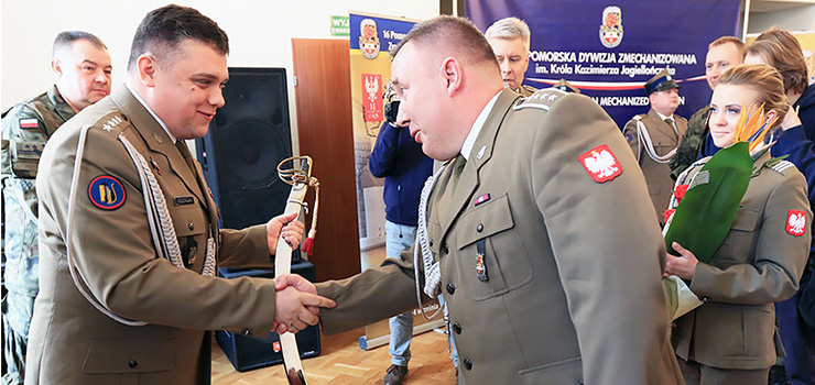 Awans dla dowódcy elbląskiej orkiestry wojskowej. "Wyżej już się nie da"