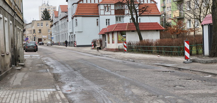 Weekendowe remonty drg - ulica Kociuszki