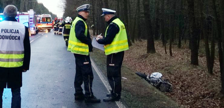 Dramatyczny wypadek na starej siódemce. Policja: celowo doprowadził do zderzenia, bo chciał się zabić