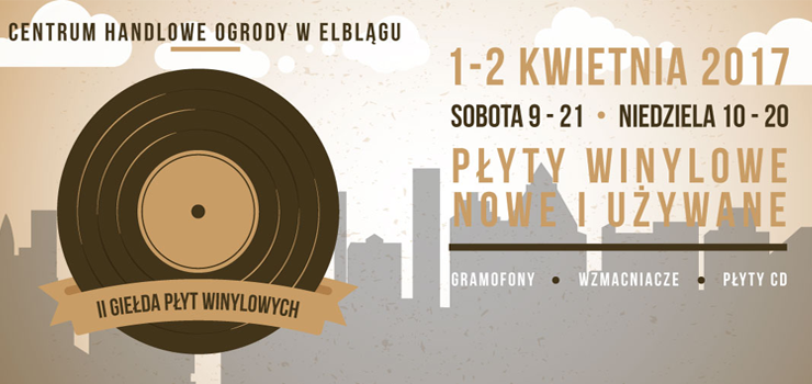 Giełda Winylowa w CH Ogrody już w ten weekend