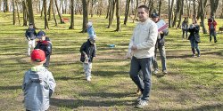 Park Modrzewie bdzie bardziej kolorowy. Mieszkacy wysiali k kwietn