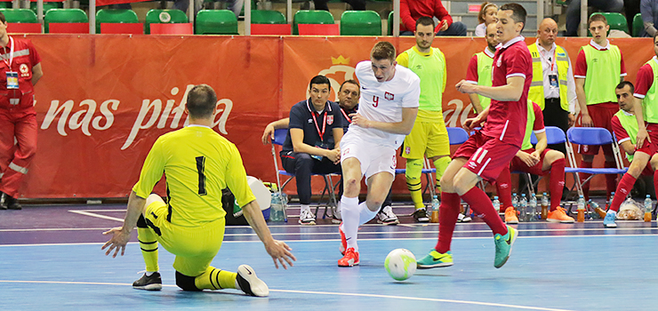 Porażka na początek. Reprezentacja Polski przegrała w Elblągu z Serbią