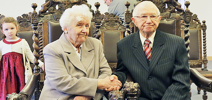 "Zgadzamy się ze sobą i kochamy. Po prostu". Diamentowe gody Haliny i Ignacego Gołotów