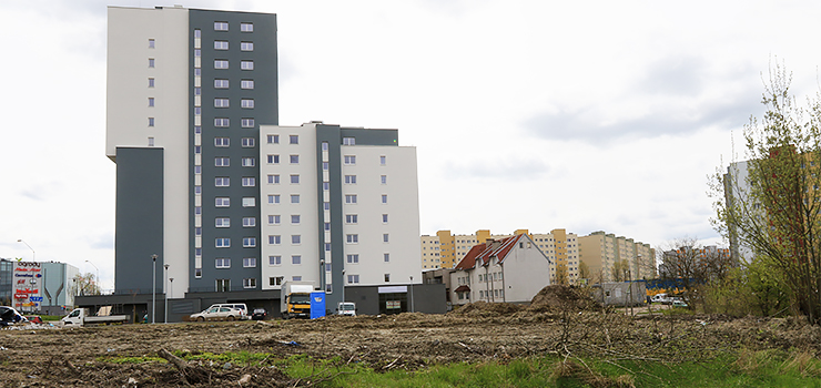 Brama na Modrzewinę powiększy się o kolejny budynek. Wkrótce ruszy trzeci etap
