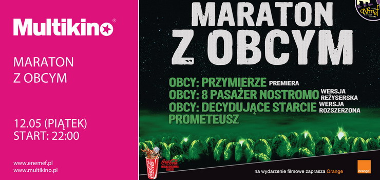 ENEMEF: Maraton z Obcym z premier Obcy: Przymierze 12 maja w Multikinie