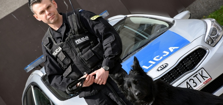 Czworonożny policjant zadba o bezpieczeństwo elblążan