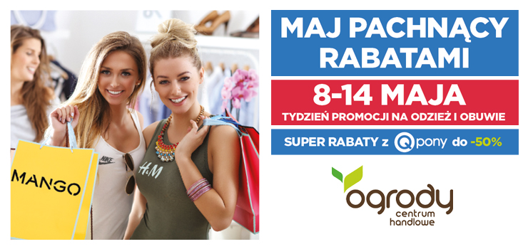 Super rabaty w maju z Qpony, 8-28 maja