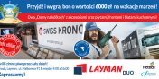 Sukces Elblga! Ju dzi firm Layman odwiedz dwa ogromne  „Domy na kkach” 