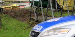 Z rzeki Elbl�g wy�owiono zw�oki m�czyzny. Policja: nie mia� przy sobie dokument�w