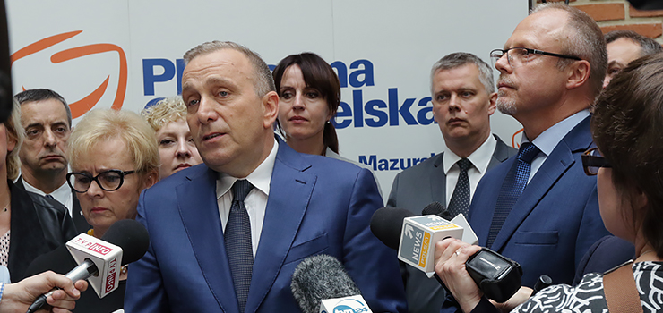 Grzegorz Schetyna przyjechał do Elbląga. Co miał do powiedzenia?