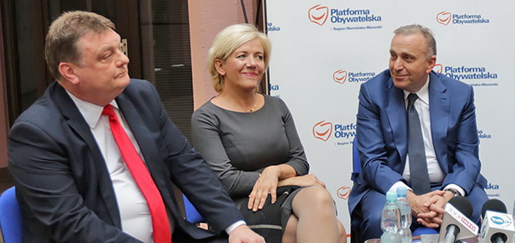 Co na spotkaniu Schetyny z elblążanami robił Witold Wróblewski?