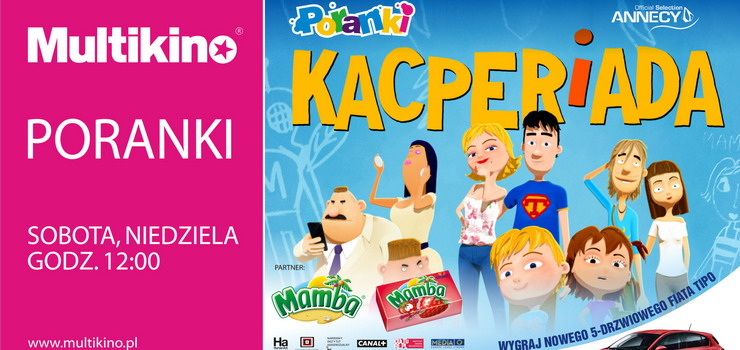Przeduamy Dzie dziecka! „Kacperiada” - w czerwcu na wielkim ekranie Multikina!