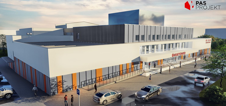 Jesienią rozpocznie się rozbudowa budynku Światowida. Zobacz, jak zmieni się obiekt