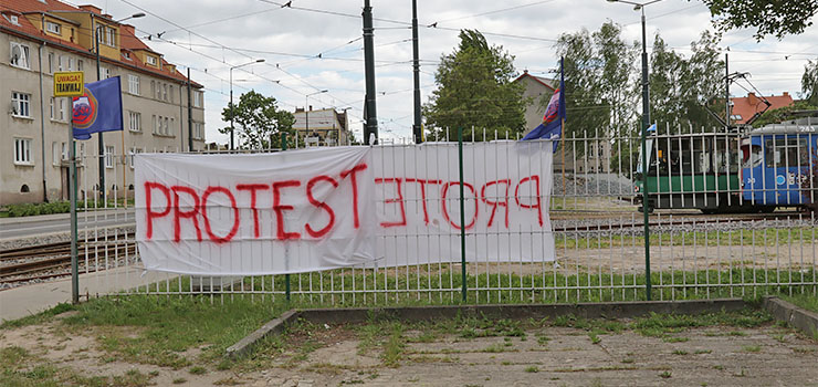 Trwa protest motorniczych. Czy tramwaje przestaną jeździć po Elblągu?