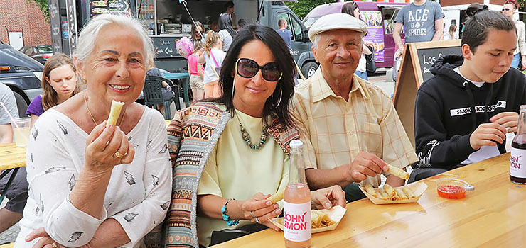 Ponownie do Elbląga zawitały Food Trucki - zobacz zdjęcia