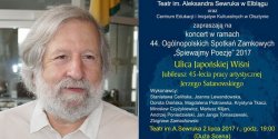 Dziesi�ciu znanych artyst�w uczci w Elbl�gu  45-lecie pracy artystycznej Jerzego Satanowskiego