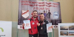 Medale Adriana Durmy i Artura Zieli�skiego na Mistrzostwach Polski S�u�b Mundurowych w kick boxingu