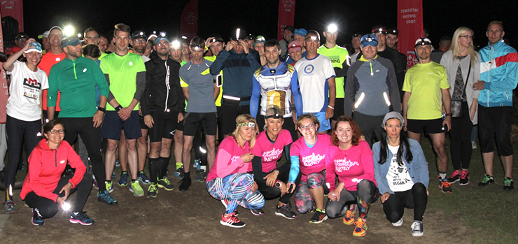 Nocą pobiegli leśnymi ścieżkami Bażantarni. Zobacz zdjęcia z Biegu Świętojańskiego