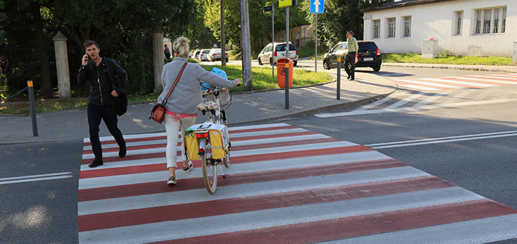 Przejścia dla pieszych zbyt patriotyczne. „To jest politycznie niepoprawne, by wycierać buty o flagę państwową”