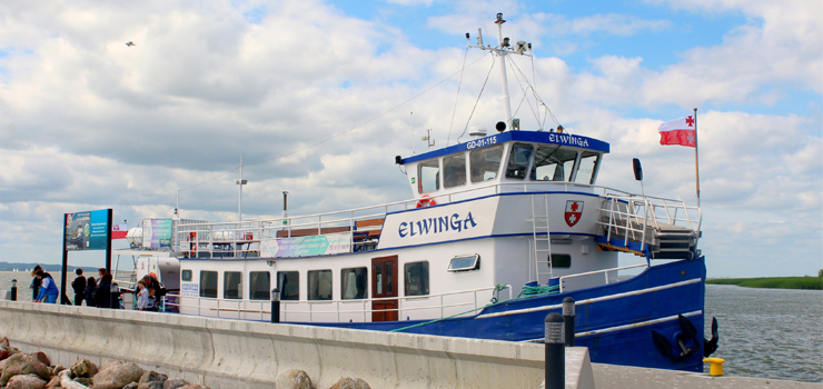 Z Elwingą do Krynicy Morskiej