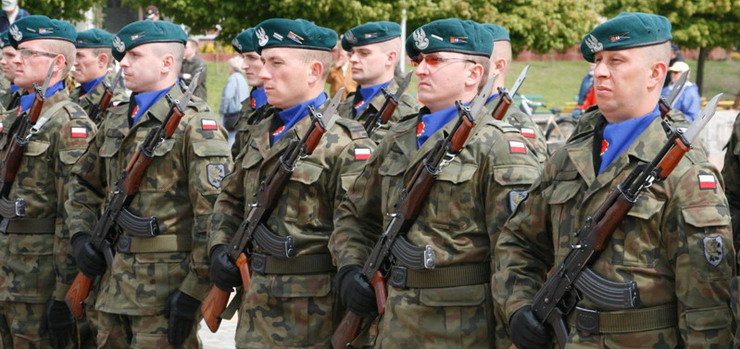 Uroczystość powitania żołnierzy Dowództwa Wielonarodowej Dywizji już w poniedziałek