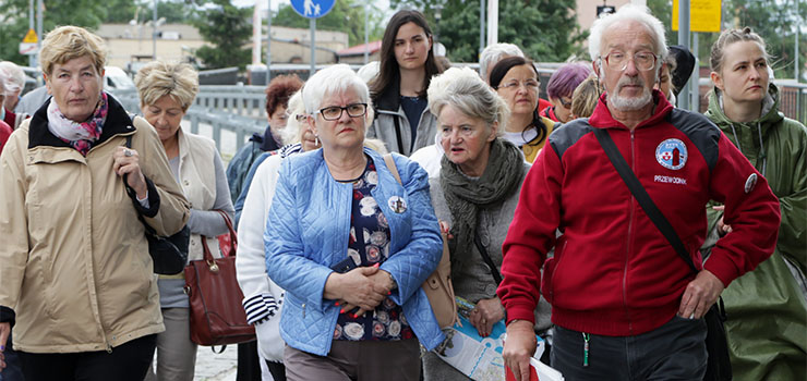 Wakacyjne zwiedzanie Elbląga zaczęliśmy od Starego Miasta. Za nami pierwsza "Sobota z przewodnikiem PTTK"