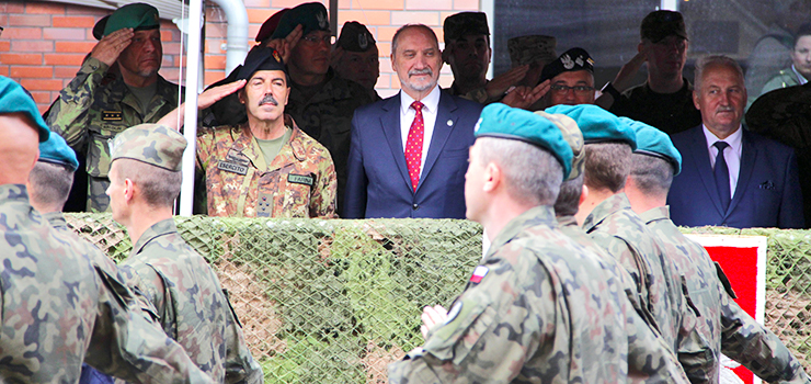 Macierewicz: Od tego momentu na mapach całego świata Elbląg będzie oznaczony jako miasto broniące Europę