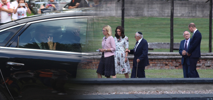 Zobacz fotorelację z wizyty w Muzem Stutthof Księcia Williama i Księżnej Kate