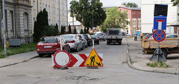 Ulice przy czołgu zyskają nową nawierzchnię. "Są kolejne utrudnienia w ruchu"
