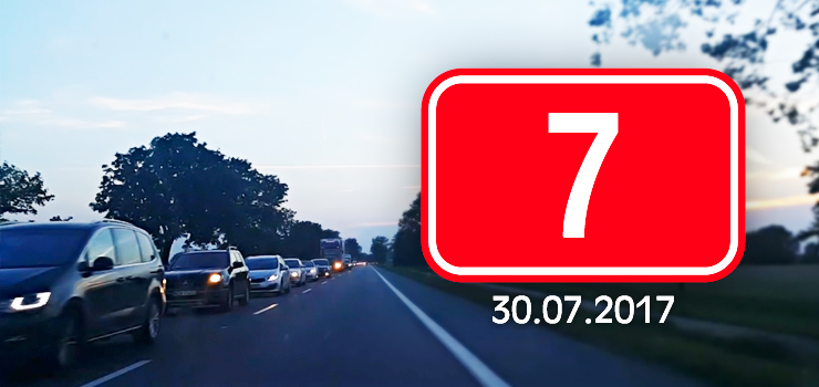 Upalna niedziela 30 lipca. Tak wyglądały powroty z Mierzei Wiślanej - mat.filmowy